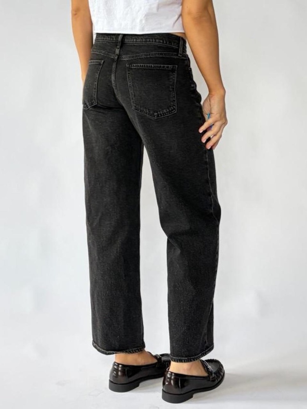 Low Rise Boyfriend Jeans Old Navy 8 Petite - Picture 4 of 4